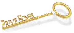 Prime Homes Real Estate Broker Logo