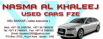 Nasma Al Khaleej Used Cars