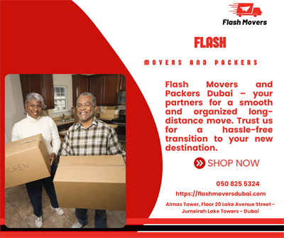 Flash Movers and Packers Dubai