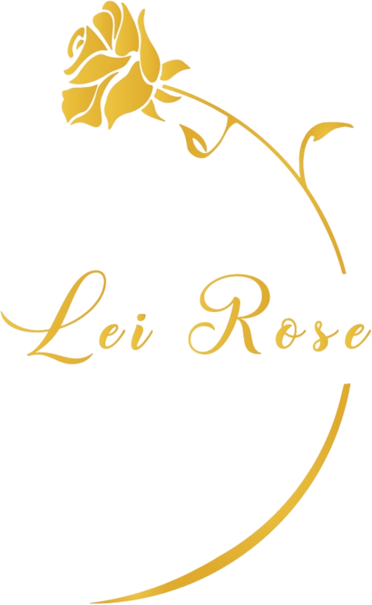 Lei Rose Flowers & Plants Logo