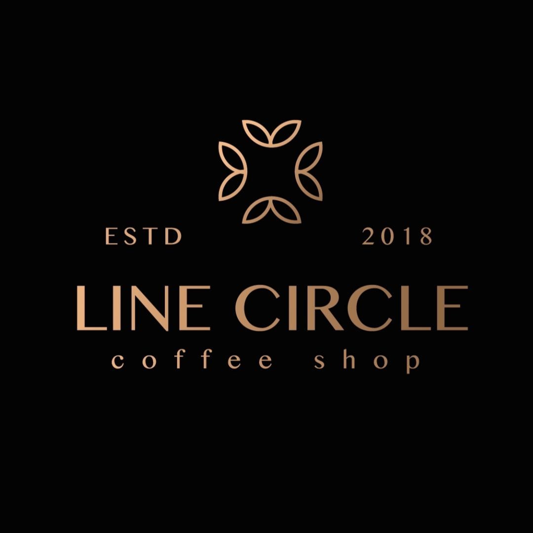 Line circle cafe Logo