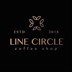 Line circle cafe