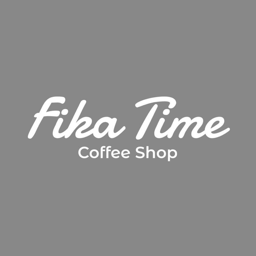 Fika Time Coffee Shop Logo