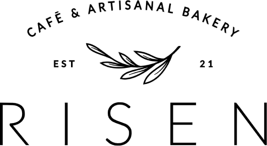 Risen Café and Artisanal Bakery Logo