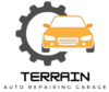 Terrain Auto Repairing Garage Logo