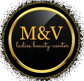 M&V Beauty Salon Logo