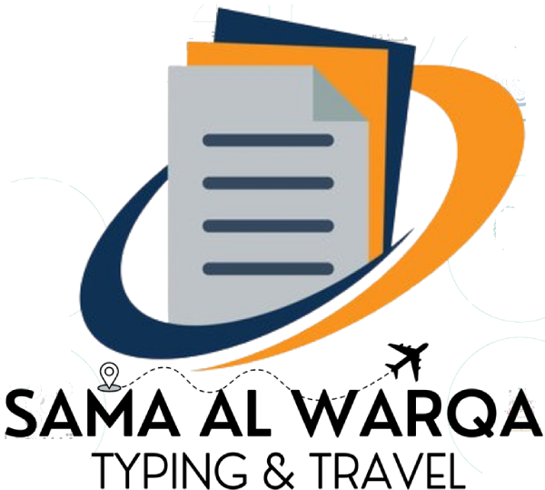 Sama Al Warqa Typing & Travels Logo