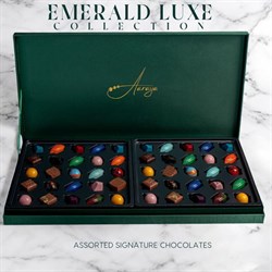 Assorted Chocolates Box Emerald Luxe Collection