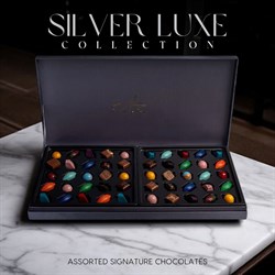 Assorted Chocolates Box Silver Luxe Collection