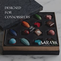 Assorted Chocolates Box – Luxe Black Collection